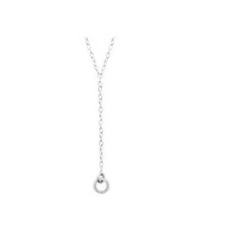 Collier argent rhodié 925/000 oz VGY55145