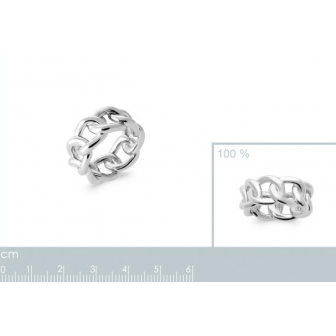 Bague argent rhodié 925/000 7916800
