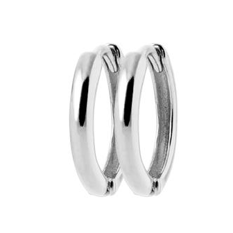 Créoles argent rhodié 925/000 7637414