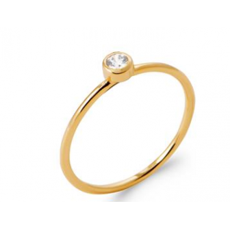 Bague plaqué-or 750/000 5 microns oz VGY6310