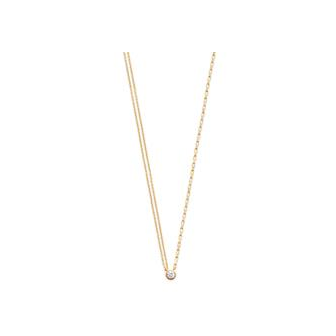 Collier plaqué-or 750/000 3 microns oz 97359845