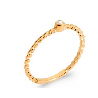 Bague plaqué-or 5 microns 750/000 oz VGY2610