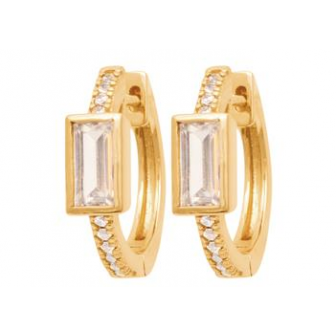 Créoles plaqué-or 750/000 3 microns oz 2645910