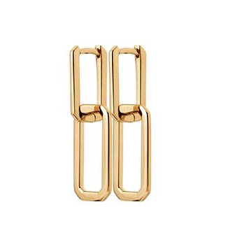 Boucles d'oreilles plaqué-or 750/000 3 microns 2591900