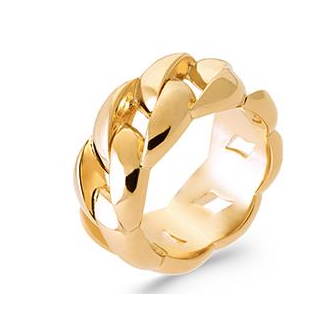 Bague plaqué-or 750/000 3 microns XDR7000