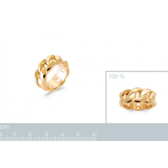 Bague plaqué-or 750/000 3 microns 2917000