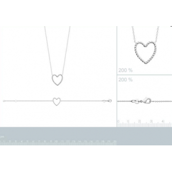 Bracelet argent rhodié 925/000 72189718