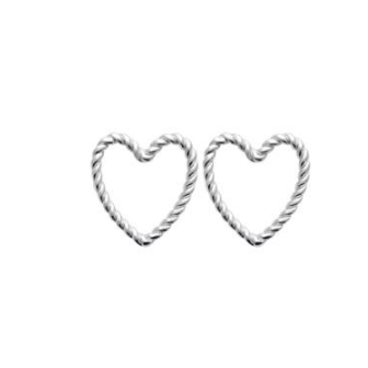 Boucles d'oreilles argent rhodié 925/000 XDR05400