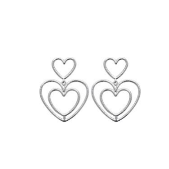 Boucles d'oreilles argent rhodié 925/000 XDR05800