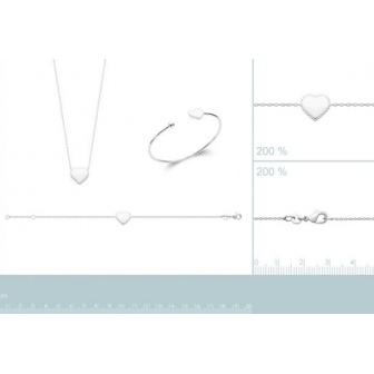 Collier argent rhodié 925/000 72173745