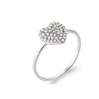 Bague argent rhodié 925/000 oz 1929210