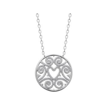 Collier argent rhodié 925/000 72191745